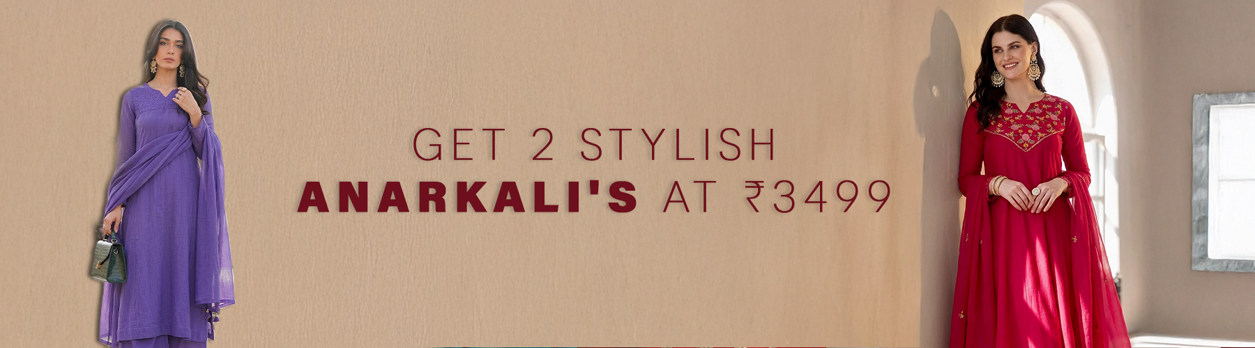 Buy Anarkali Suit Set For Women Online In India