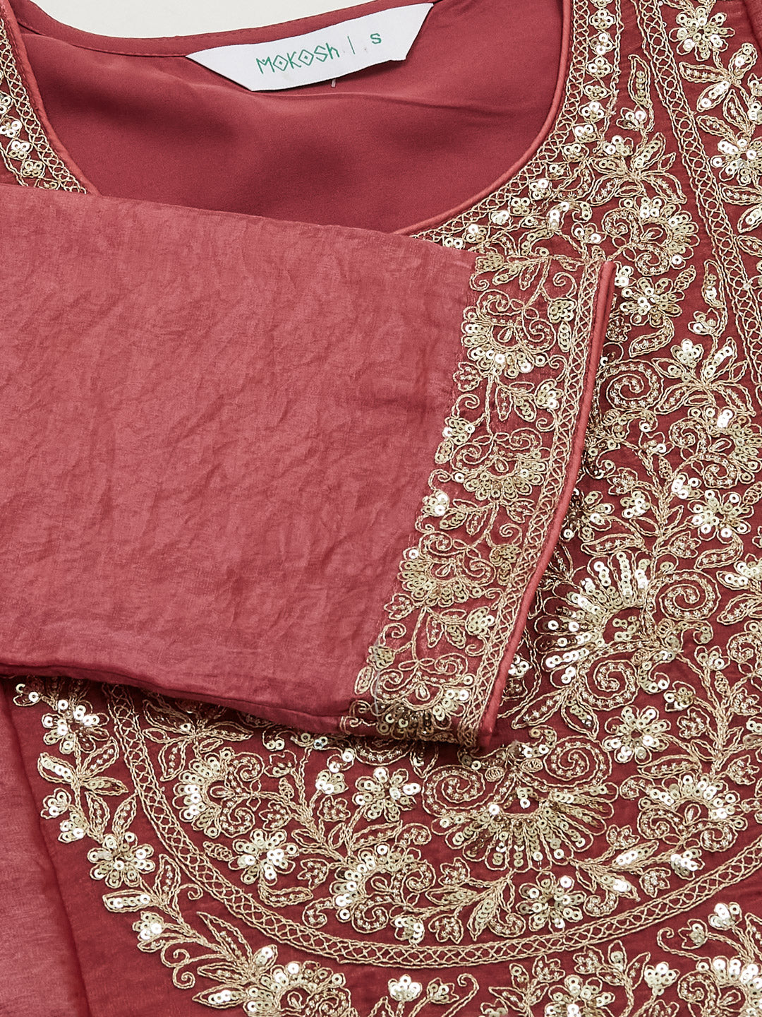 Women's Pink Ethnic Sharara Set with Heavy Handwork Embroidery