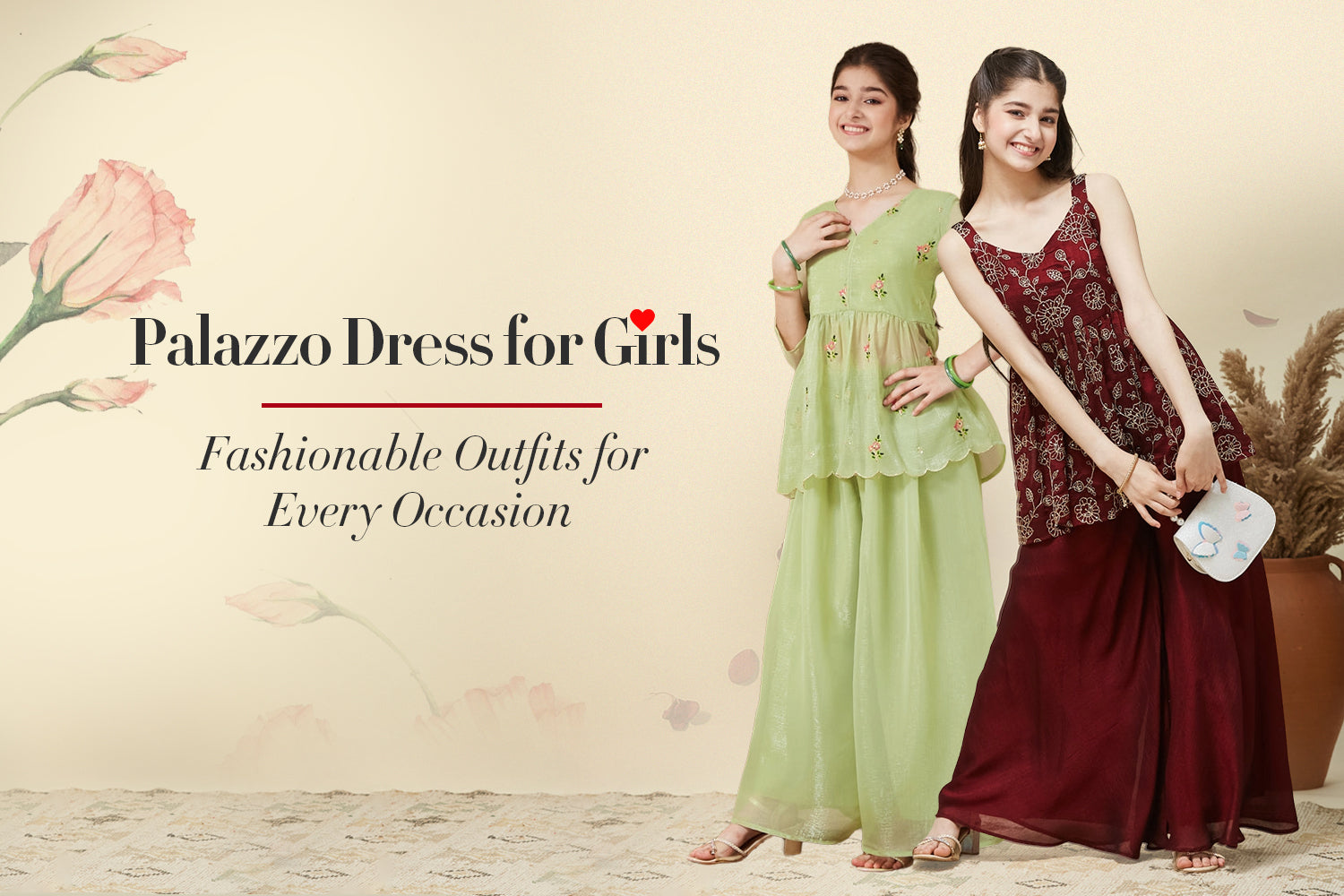 Palazzo Dress for Girls: Trendy Styles for Every Occasion