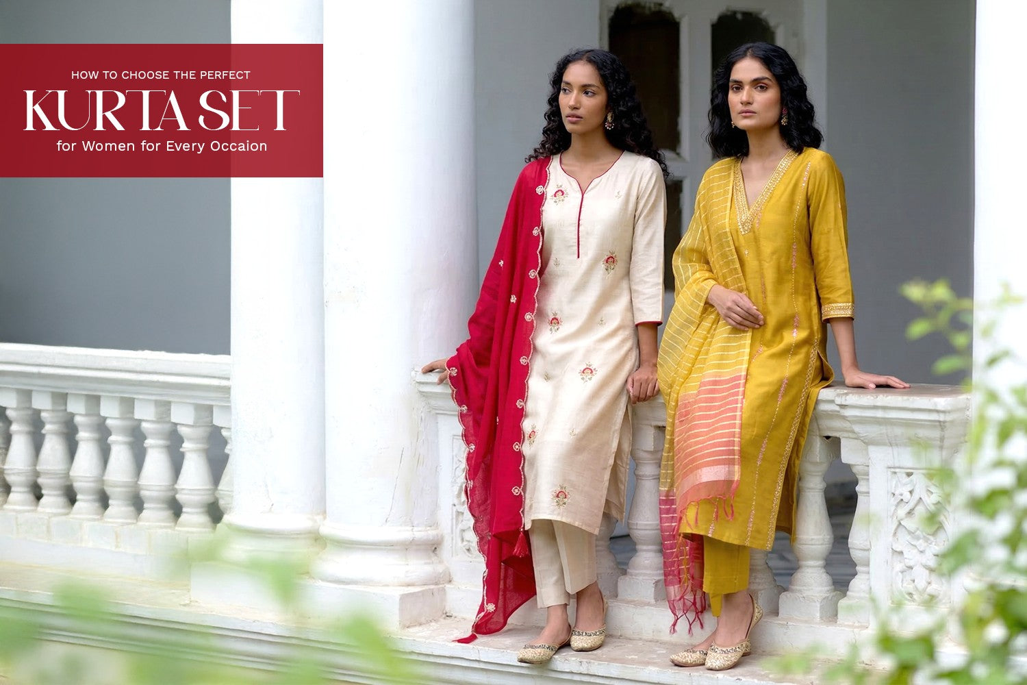 How to Choose the Perfect Kurta Sets for Women for Every Occasion