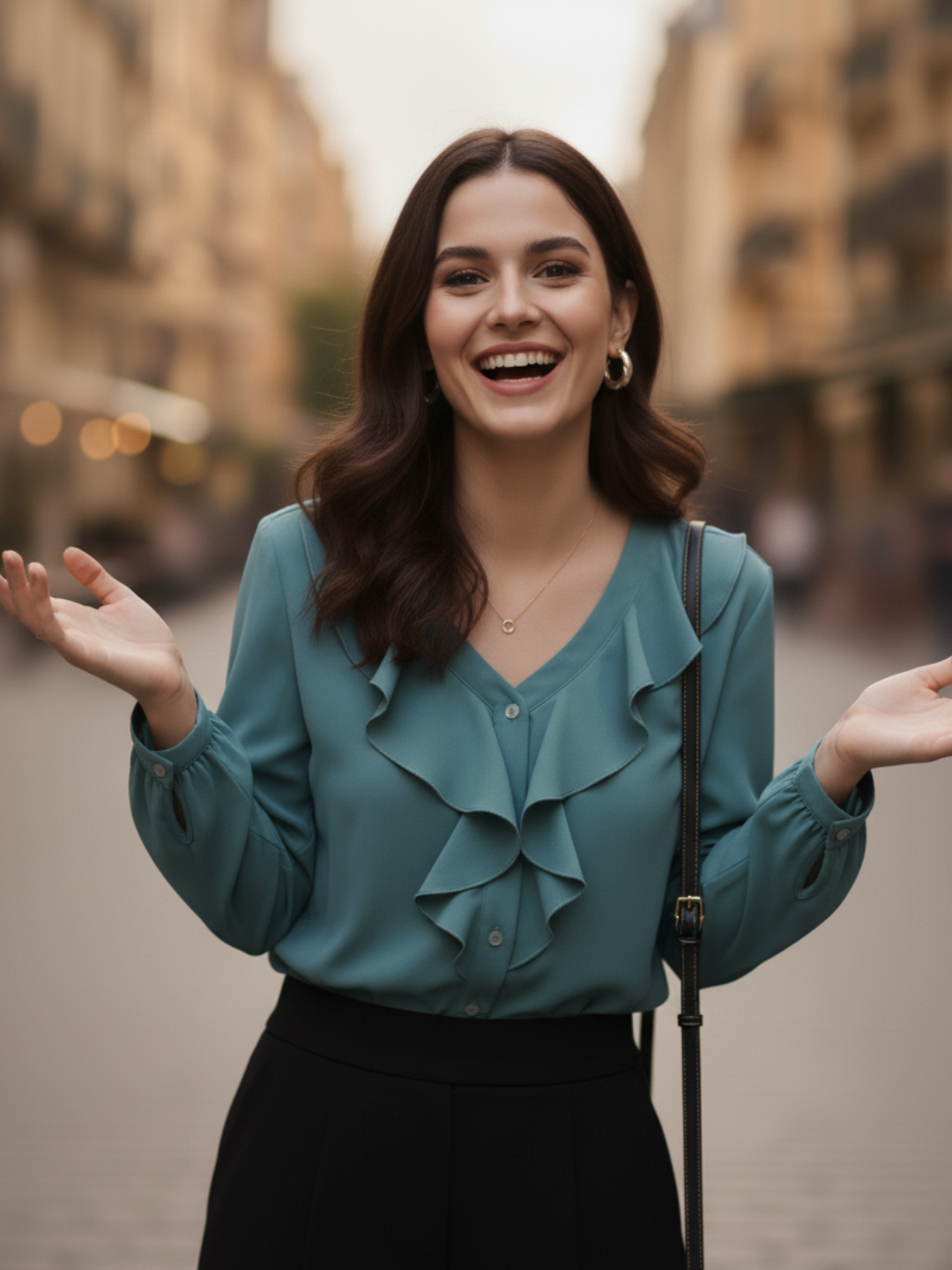 Women's Mint Polyester Plain Regular Full sleeve Shirt